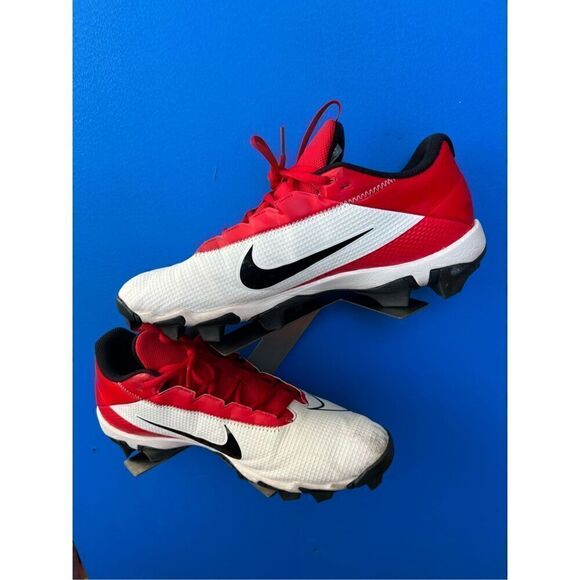 Nike Men's Vapor Edge Shark 2 University Red Football Cleats DH5088-616 Size 10 - Picture 2 of 6